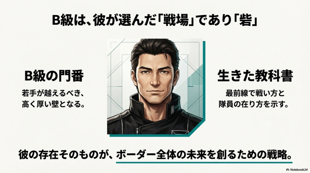 B級の門番としてボーダーの未来を創る東春秋