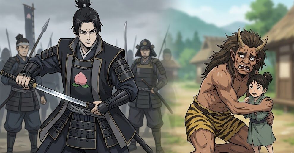 作者独自の桃太郎が悪役という設定が面白い