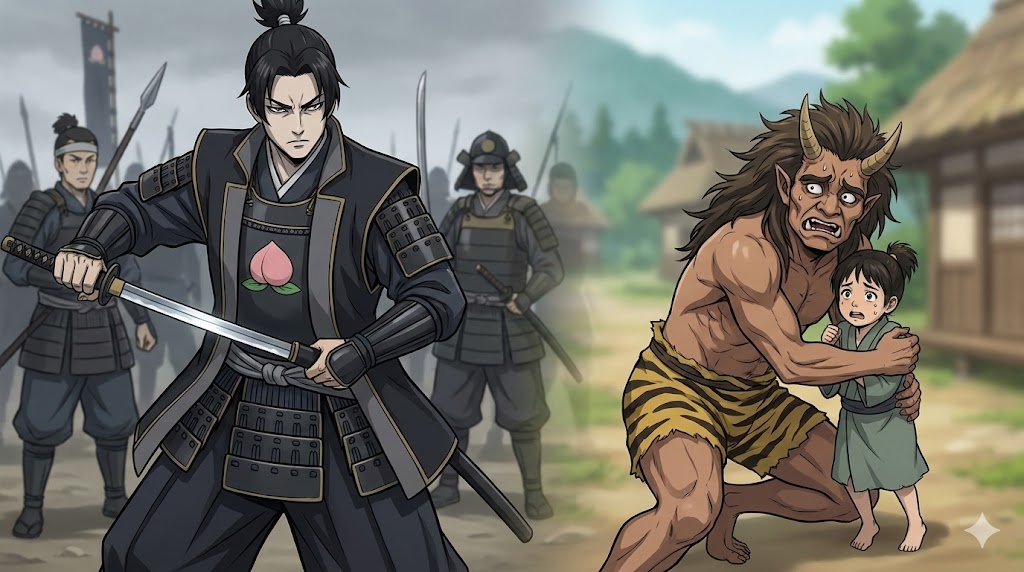 作者独自の桃太郎が悪役という設定が面白い