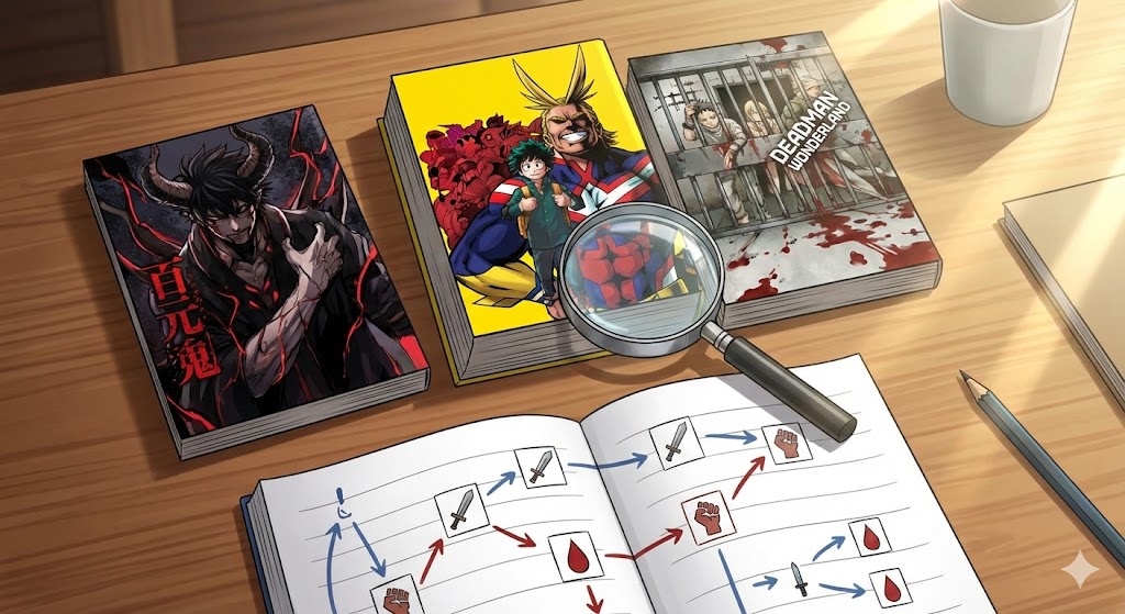 桃源暗鬼がヒロアカやデッドマンワンダーランドに似てる理由