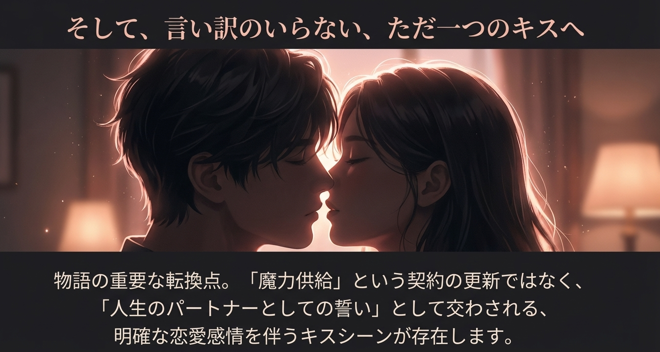 物語の結末に向けたフィルスとルシラの関係性の変化と永年雇用成立までの流れ