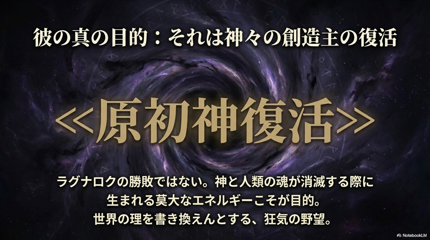 原初神復活を目論むオーディンの野望
