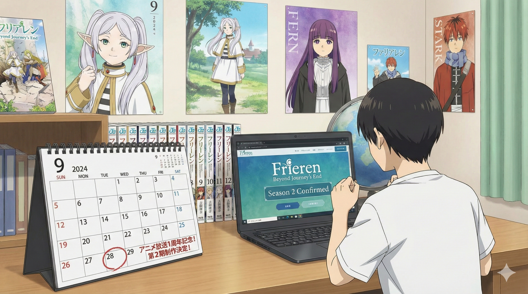 葬送のフリーレンアニメ第二期いつから再開？放送日と原作を予想