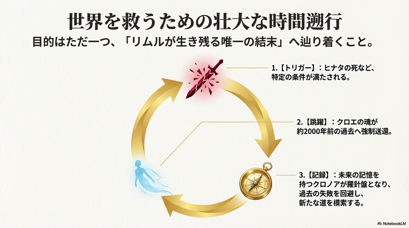 クロエの究極能力ヨグ・ソトホートが持つ時間停止や時空跳躍などの強力なスキル解説