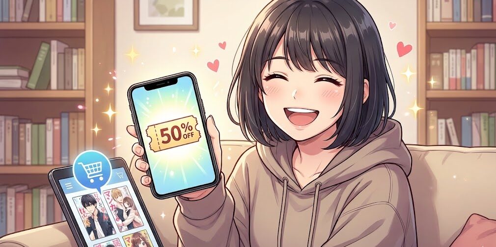 BookLiveならお得に漫画が読める理由