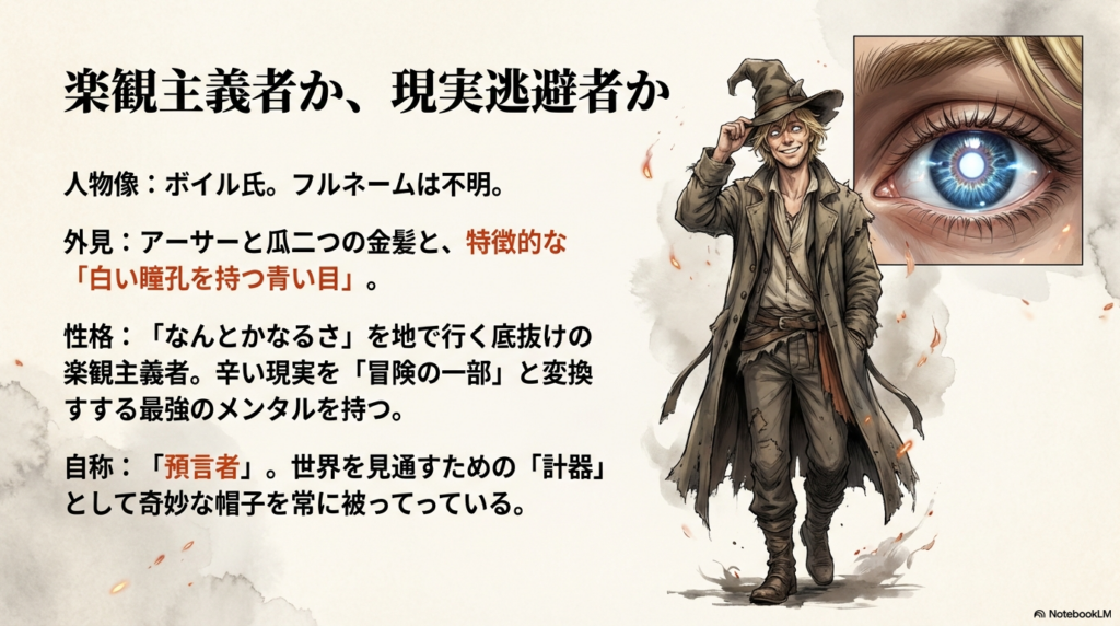 炎炎ノ消防隊 アーサーの父親 ボイル氏の外見と性格プロフィール