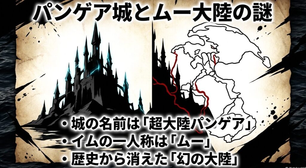 パンゲア城と幻の大陸ムー大陸から読み解くイムの謎