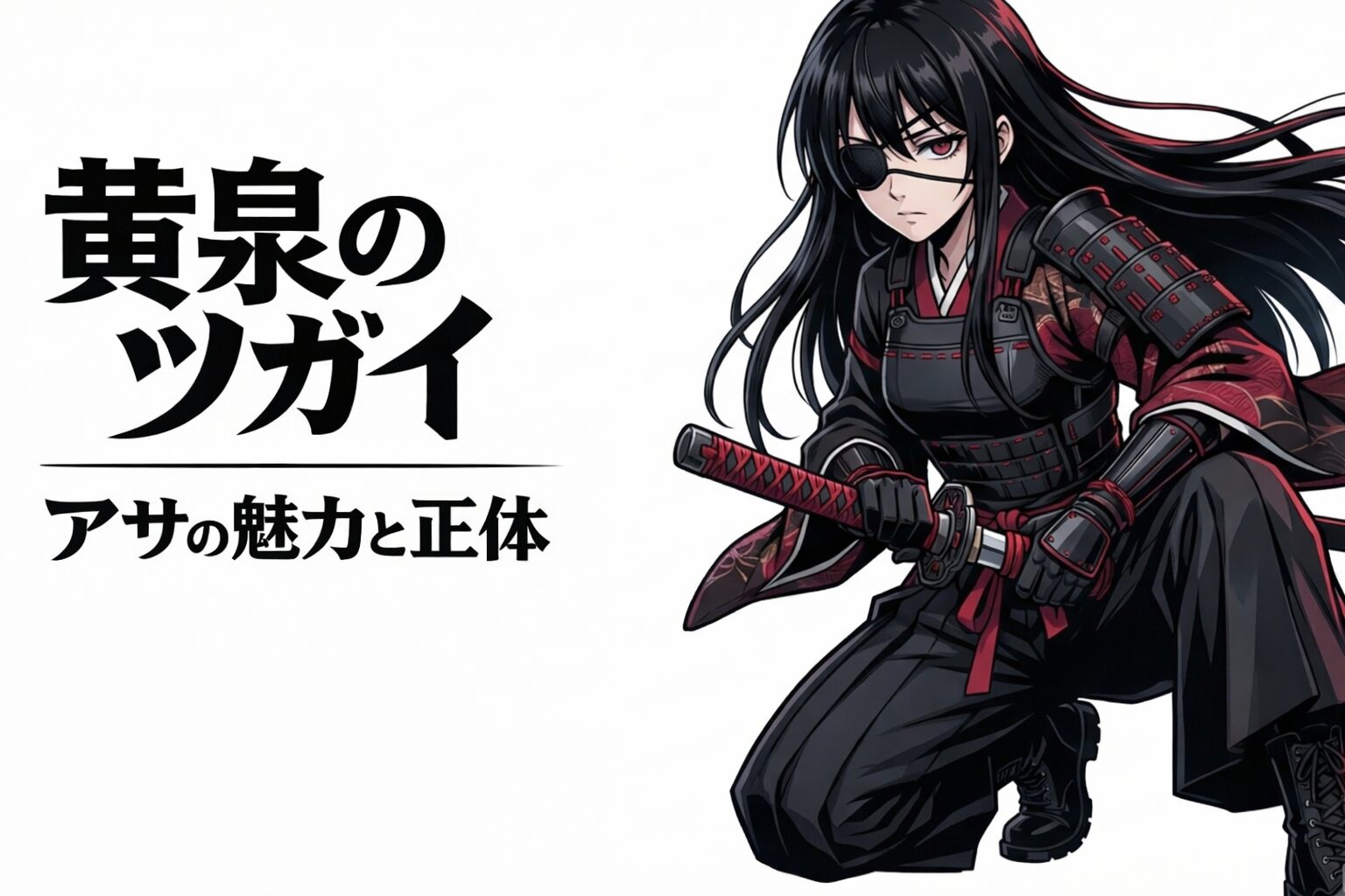 黄泉のツガイ アサの魅力と正体を解説するタイトルスライド